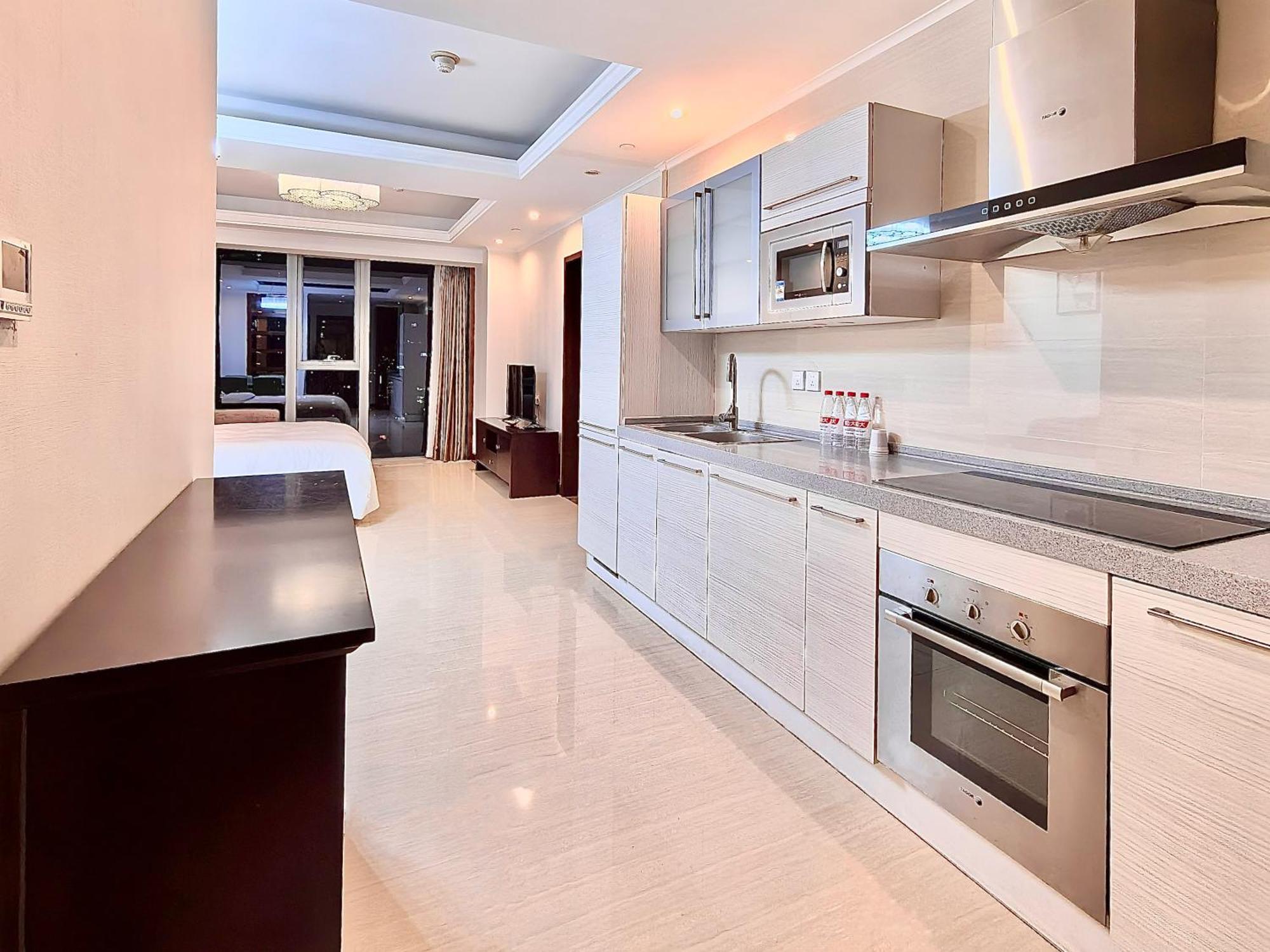 Qingdao Elegant Central Apartment Экстерьер фото