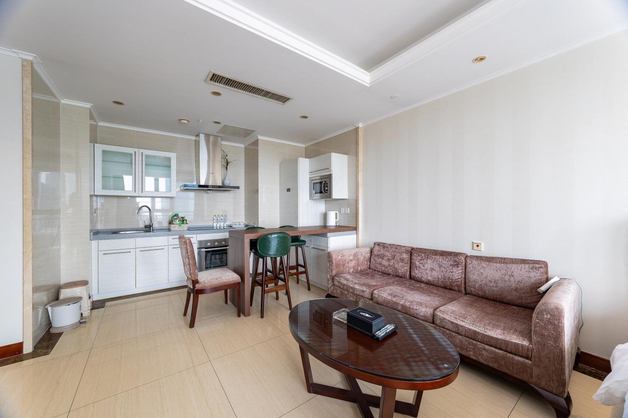 Qingdao Elegant Central Apartment Экстерьер фото