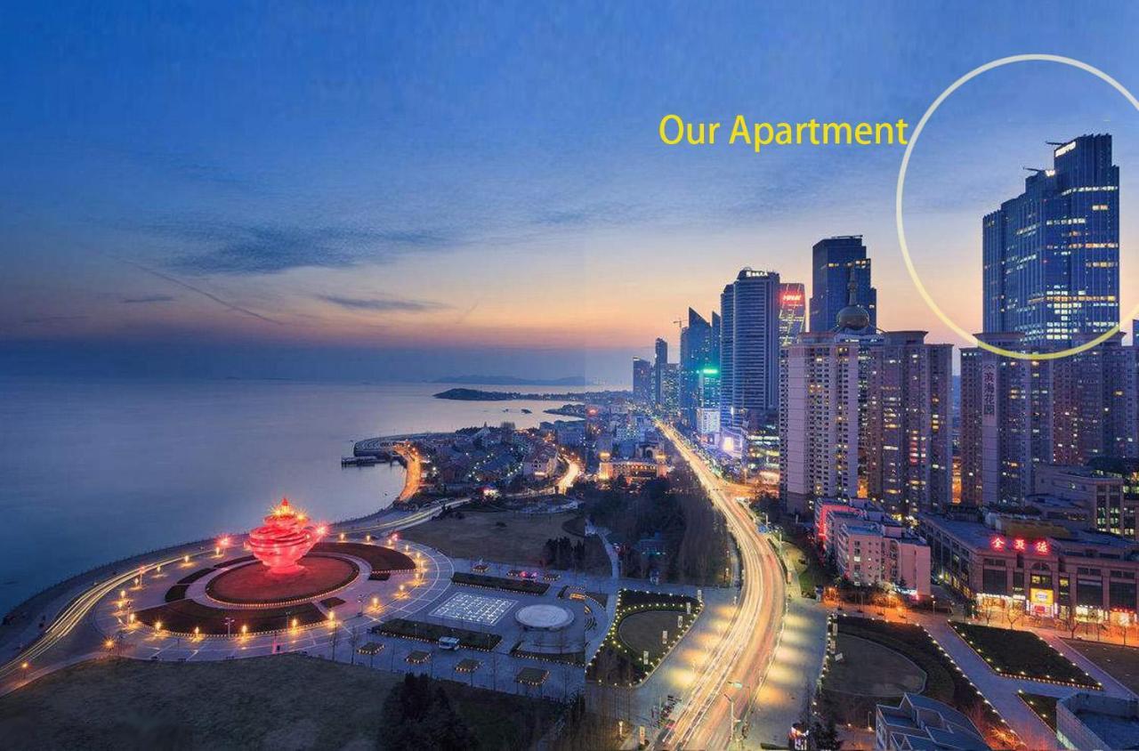 Qingdao Elegant Central Apartment Экстерьер фото